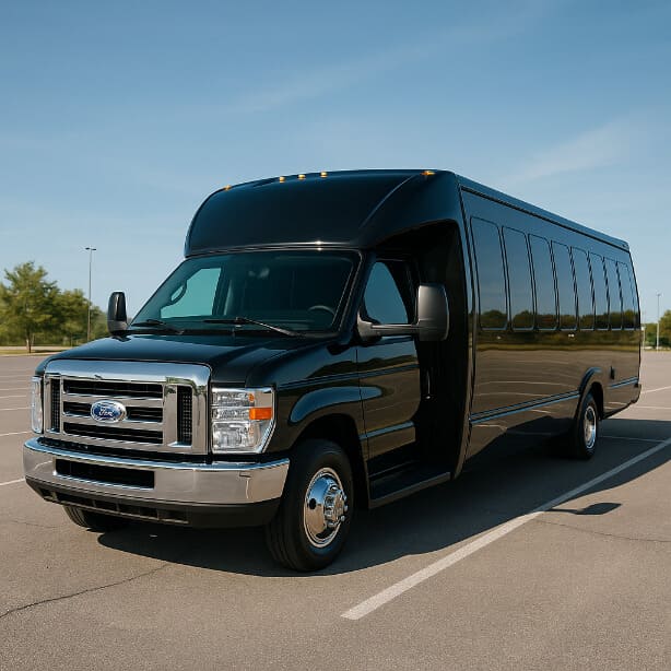 Lancaster Shuttle Bus Rentals 18 Passenger Shuttle Bus