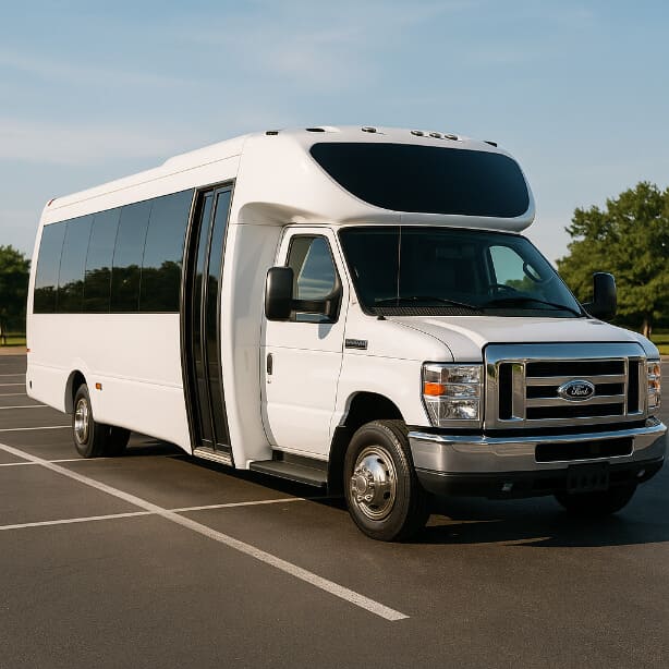Lancaster Shuttle Bus Rentals 20 Passenger Shuttle Bus