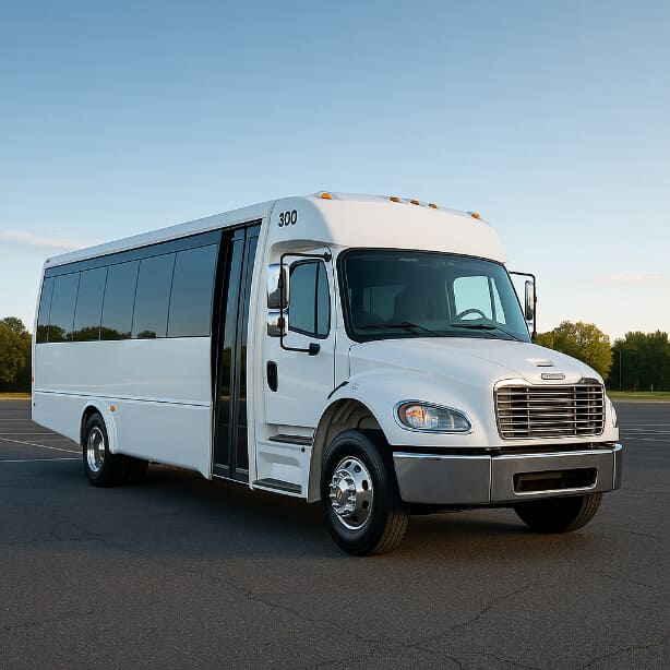 Lancaster Shuttle Bus Rentals 25 Passenger Shuttle Bus