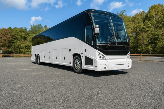 Lancaster Shuttle Bus Rentals 56 Passenger Shuttle Bus