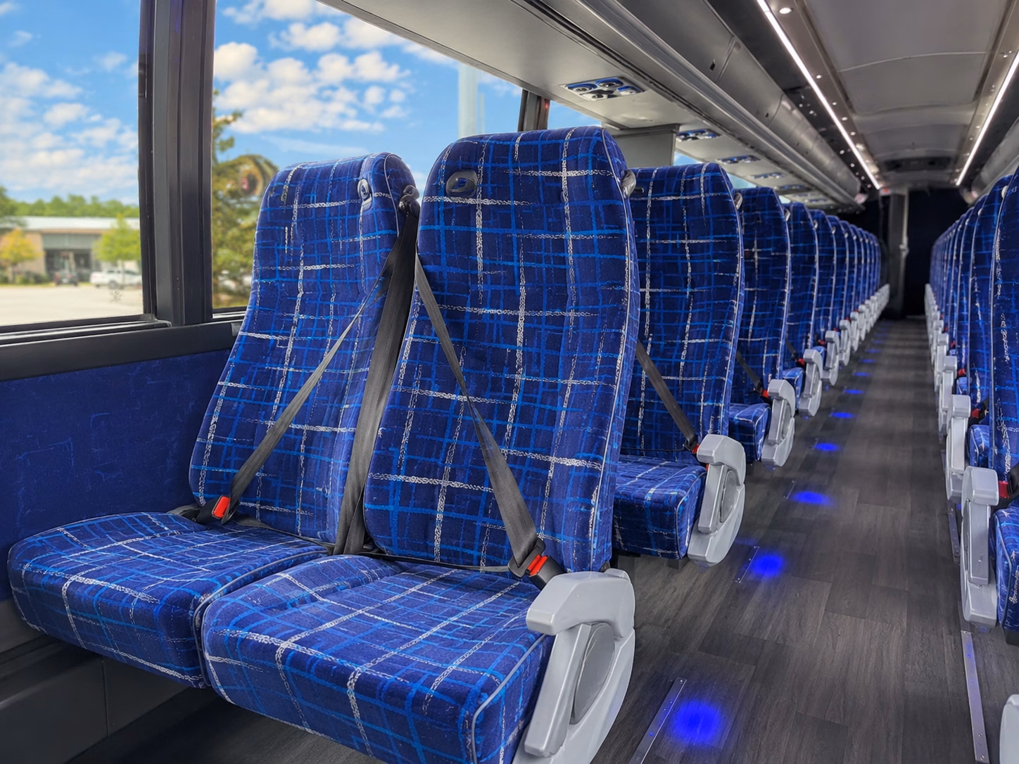 lancaster charter bus services interior